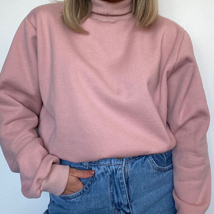 Moletom Flanelado Gola Alta