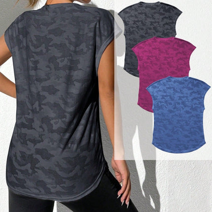 Kit 3 Camisetas Feminina manga curta esportivas Milan