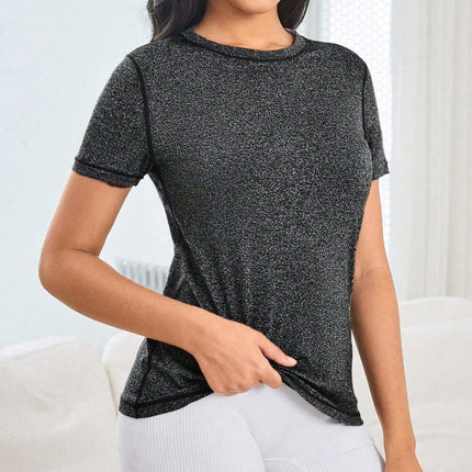 Camiseta Feminina esportiva Gola Redonda Daian