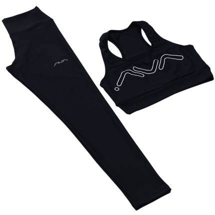 Conjunto Fitness Alice Preto