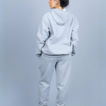 Conjunto Moletom com Capuz Flanelado Liso