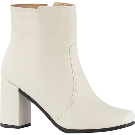 Bota Salto Grosso Bico Quadrado