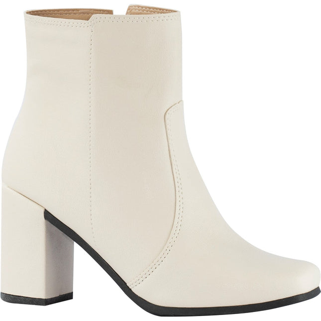 Bota Salto Grosso Bico Quadrado