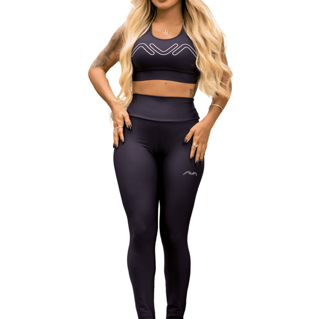 Conjunto Fitness Alice Preto