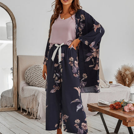 Pijama Cora Feminino 3 Peças