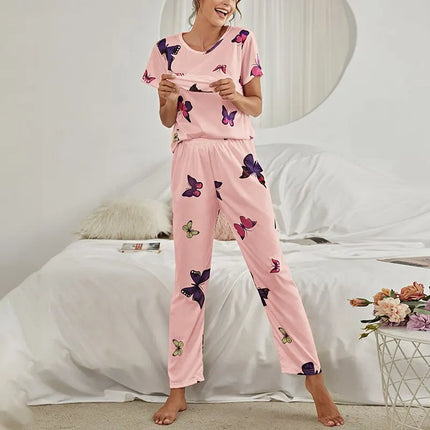 Pijama Butterfly Feminino Longo