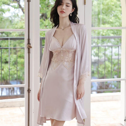 Camisola com Robe - Pinup