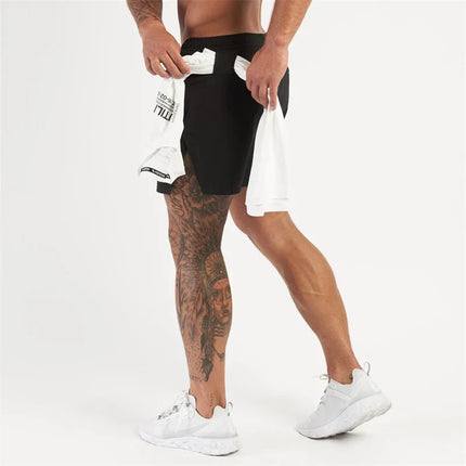 Short Esportivo Dry Fit Masculino Com Zíper