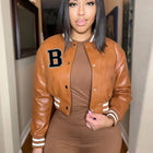 Jaqueta Feminina Courino Key B