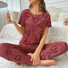 Pijama Fall In Love Feminino Longo