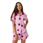 Pijama Valentine Americano Feminino Curto