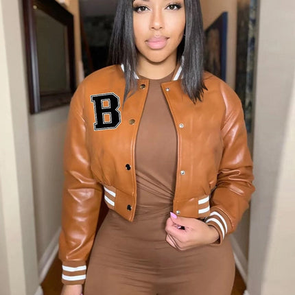 Jaqueta Feminina Courino Key B