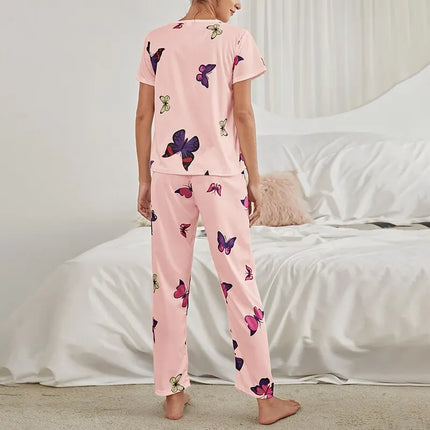Pijama Butterfly Feminino Longo