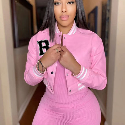 Jaqueta Feminina Courino Key B