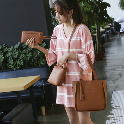 Kit Bolsa Feminina Brun 4 peças