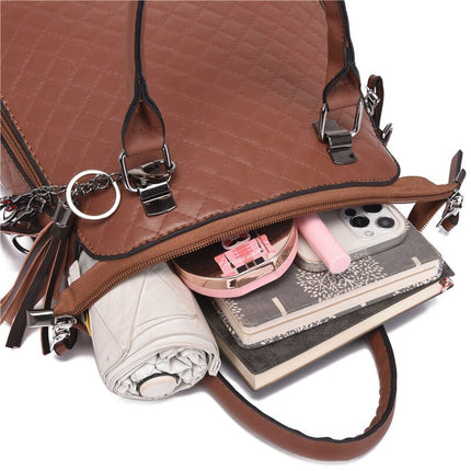 Kit Bolsa Feminina Manu 4 Peças