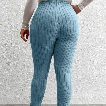 Legging Feminina Listrada com cordão Alanis. Plus Size