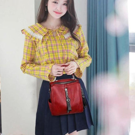 Mini Mochila Feminina Multifuncional