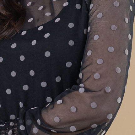 Vestido três Marias em Tule de Poa