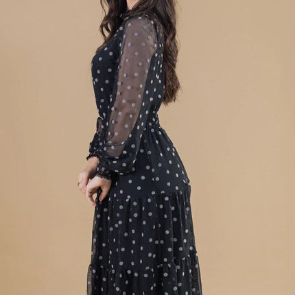 Vestido três Marias em Tule de Poa